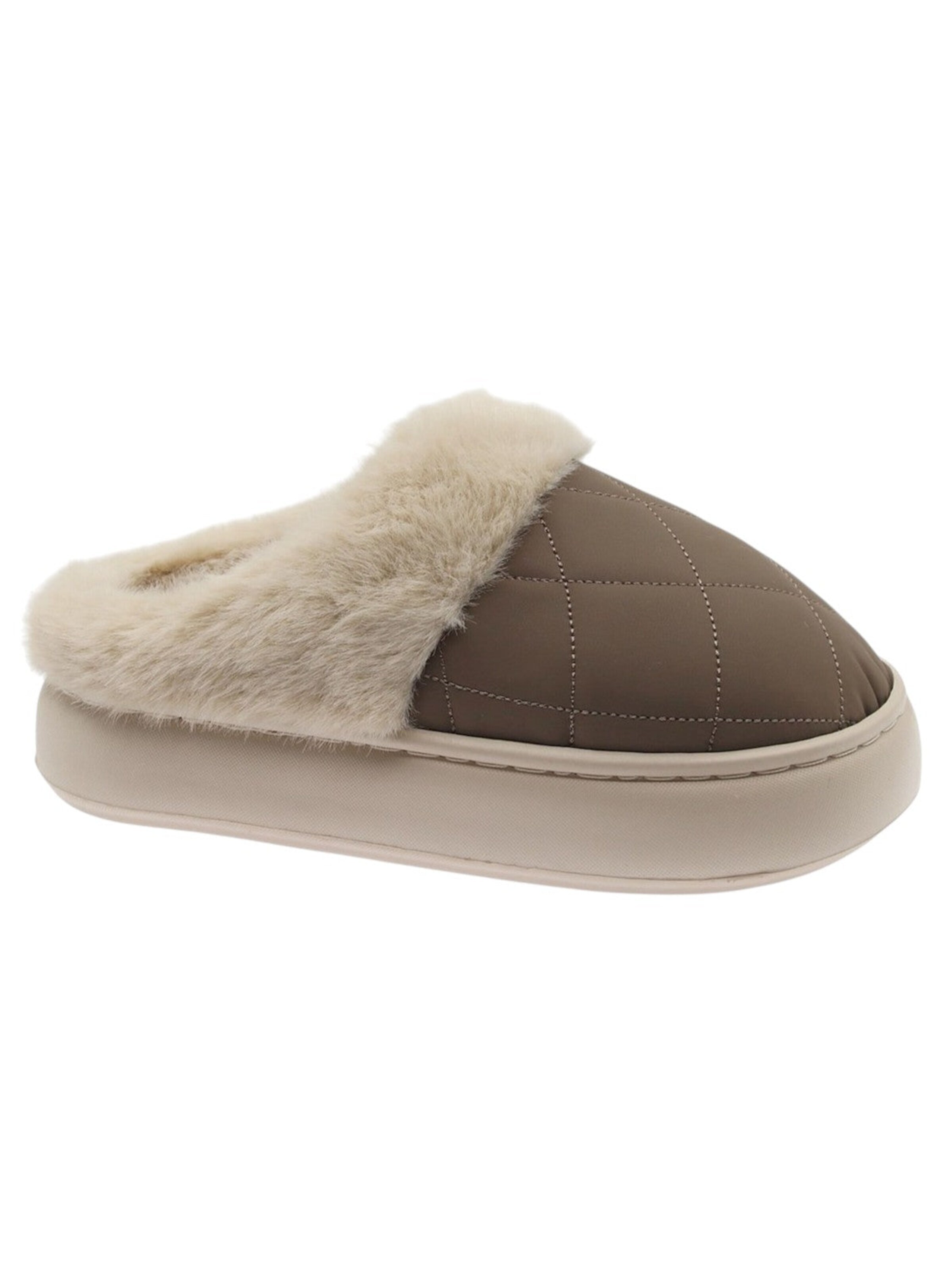 Beppi Slipper 'Indoor Slipper' in Brown: front