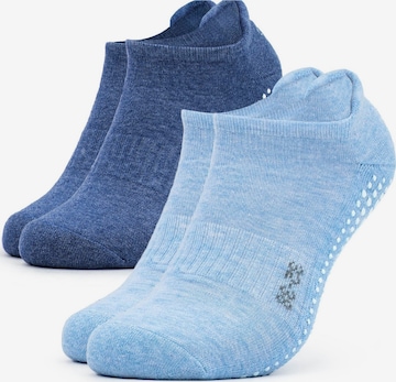 Occulto Athletic Socks 'Mady' in Blue: front