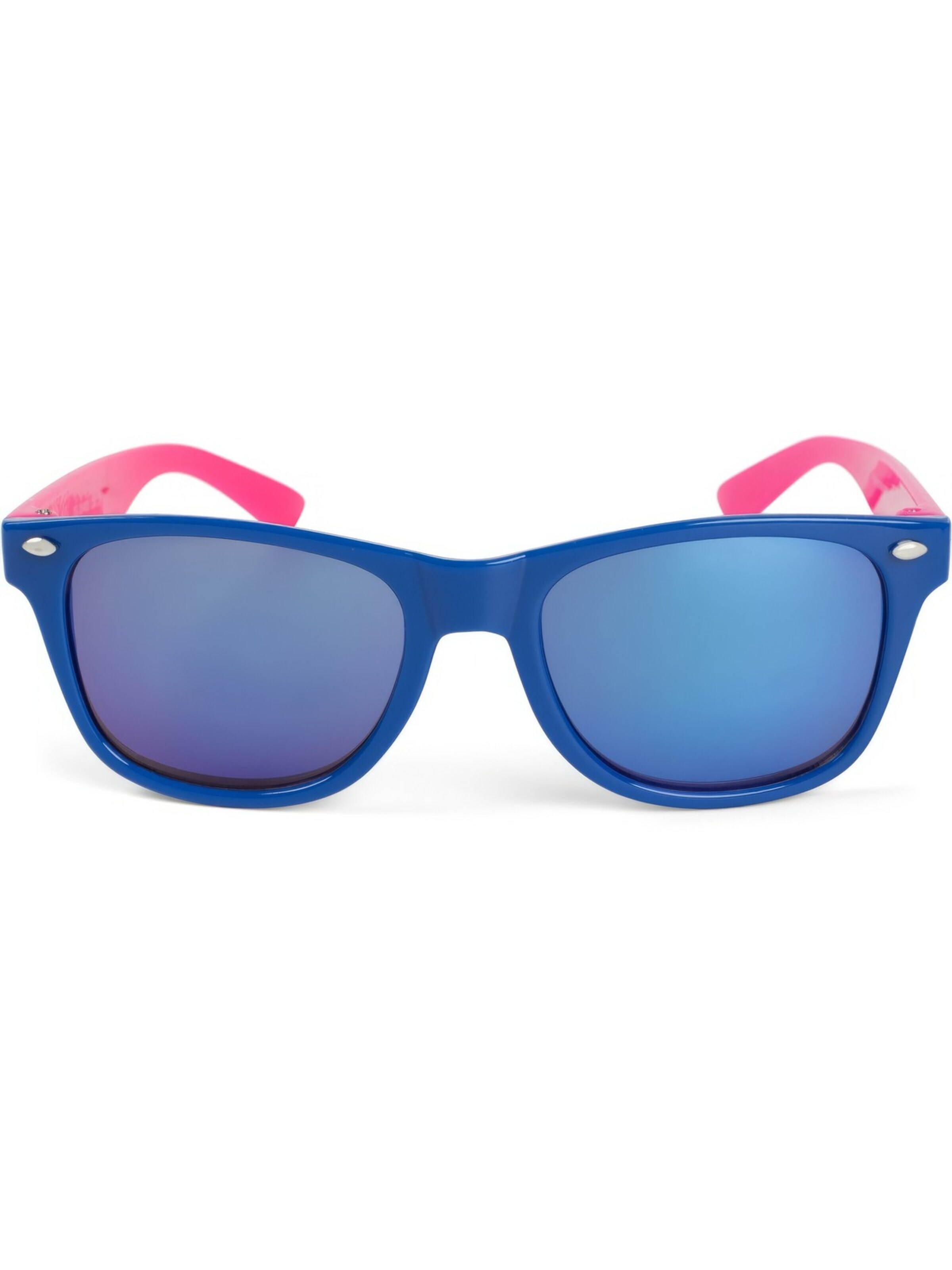 styleBREAKER Sunglasses 'Kinder Sonnenbrille Nerd Style' in Blue: front