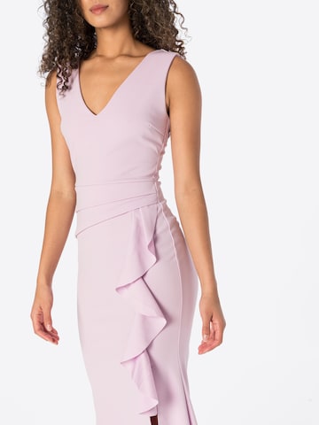 WAL G. Evening dress 'FLORENCE FRILL' in Purple