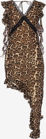 Robe 'Festive' faina en beige : devant