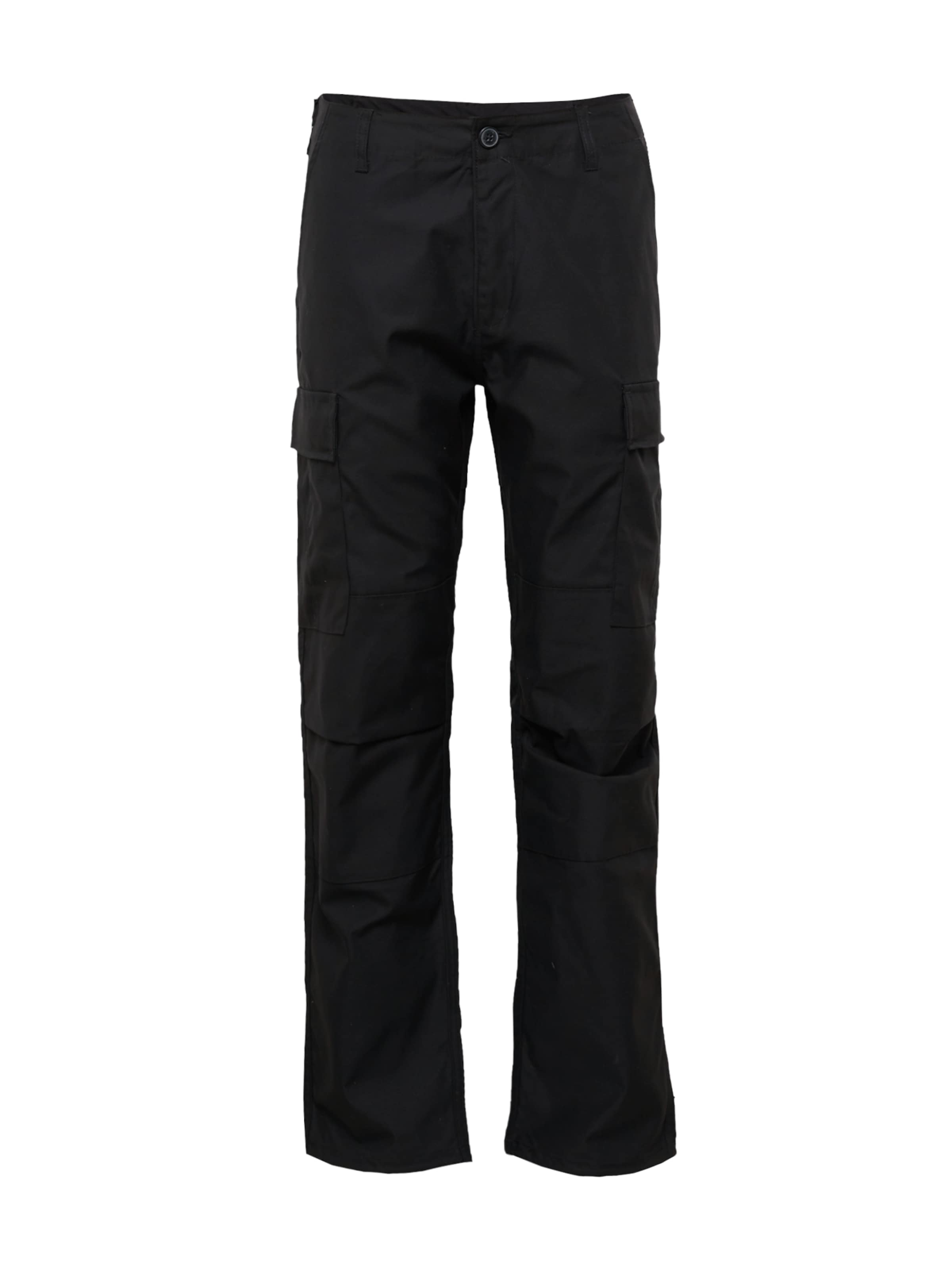 Vintage Industries Обычный Брюки-карго в Черный: спереди