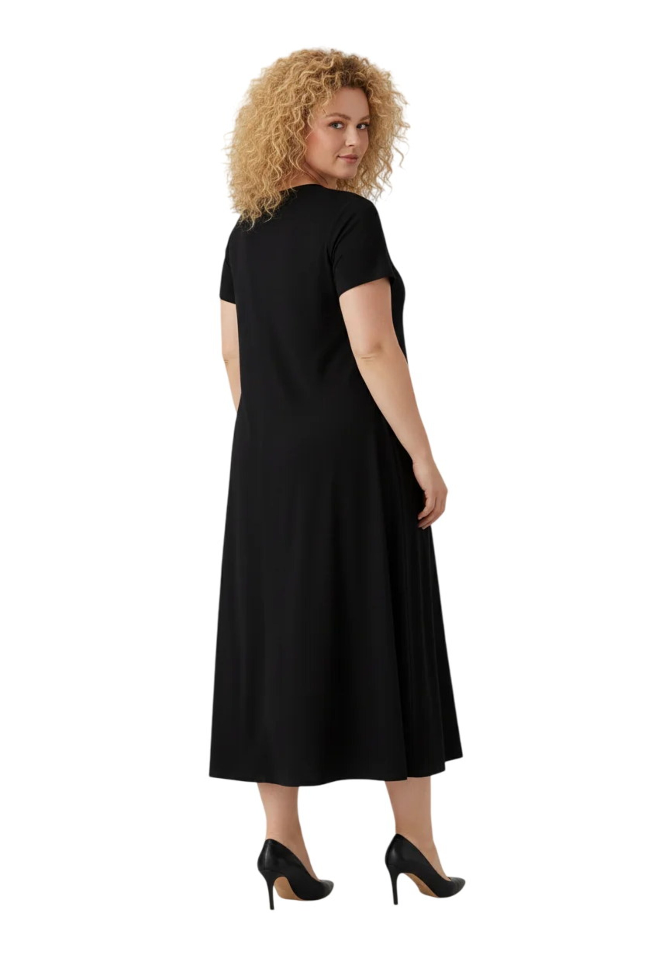 Shape Of You Kleid in Schwarz