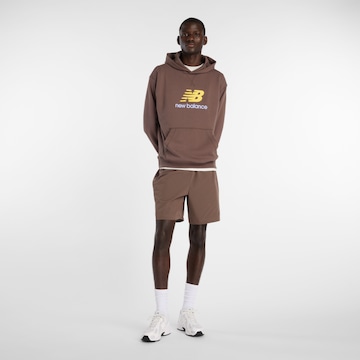 new balance - Loosefit Calças 'Athletics' em castanho