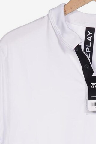 REPLAY Shirt in XL in White