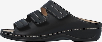 BERKEMANN Mule 'Andrea' in Black: front