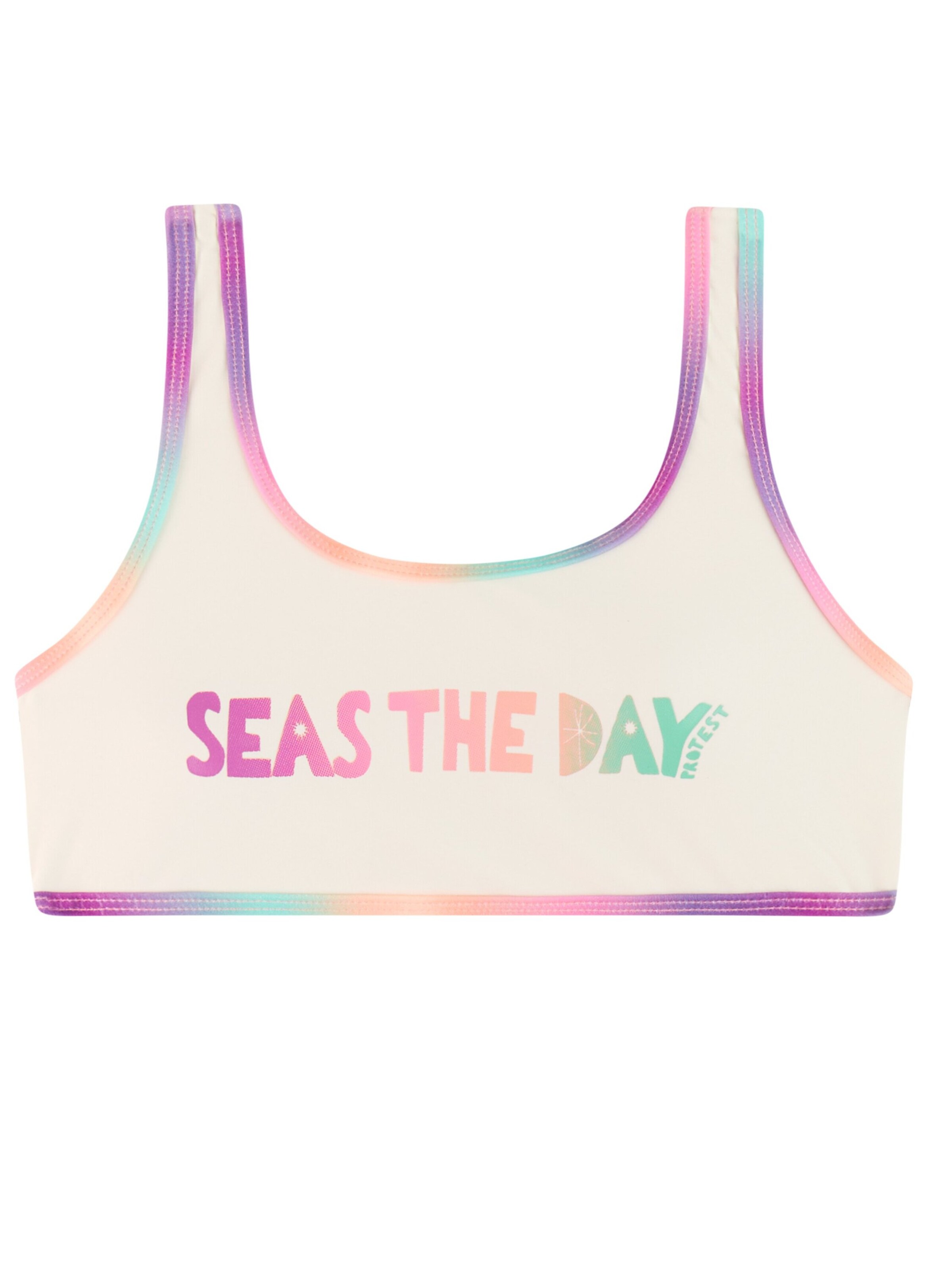 PROTEST Bustier Bikini 'PRTAline JR'‌‌‌‌‌‌‌ in Orange