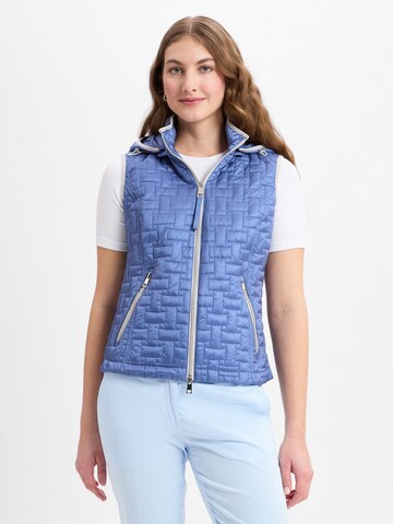 Barbara Lebek Bodywarmer ' ' in Blauw: voorkant