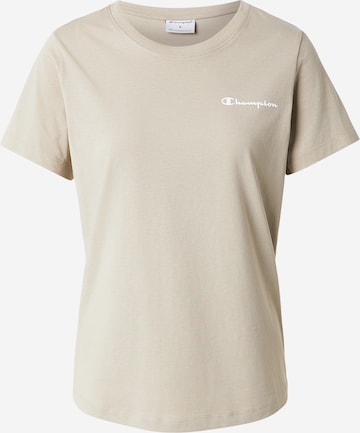 Champion Authentic Athletic Apparel Shirt in Beige: front