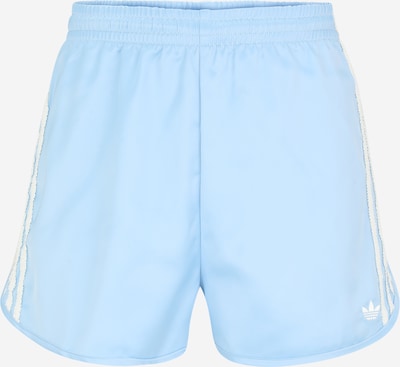 Kelnės iš ADIDAS ORIGINALS, spalva – pastelinė mėlyna / balta, Prekių apžvalga