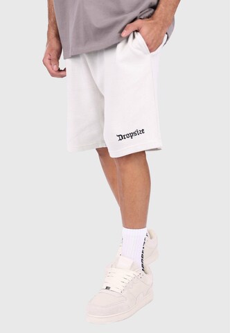 Dropsize - Loosefit Calças em cinzento