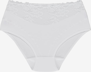 Slip 'Eco-Hi' Wolbar en blanc : devant