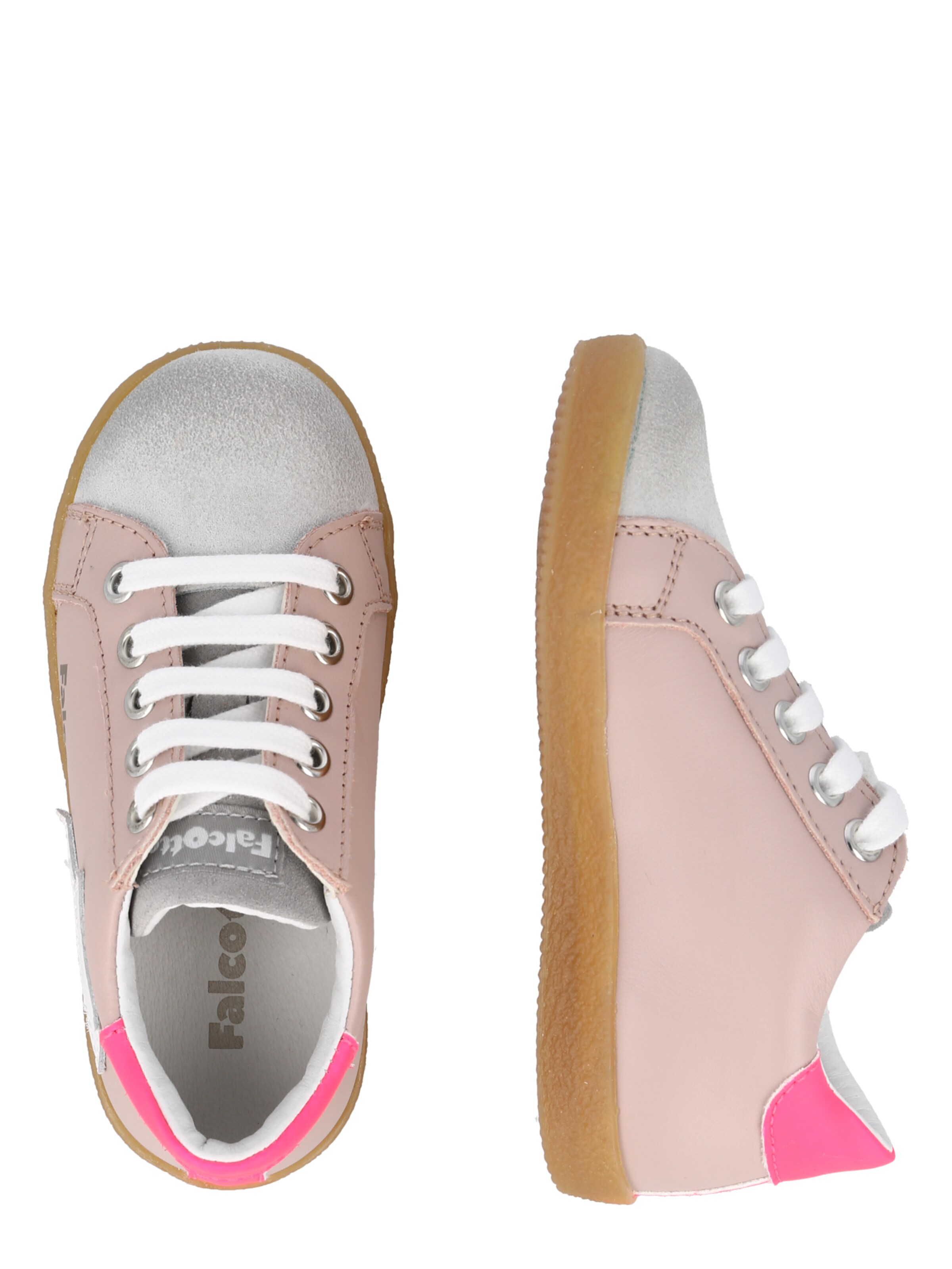 Kinder Kids (Gr. 92-140) Falcotto Sneaker 'ALNOITE' in Pink, Rosa - BG97417 Kinder Kids (Gr. 92-140) Falcotto Sneaker 'ALNOITE' in Pink, Rosa - BG97417