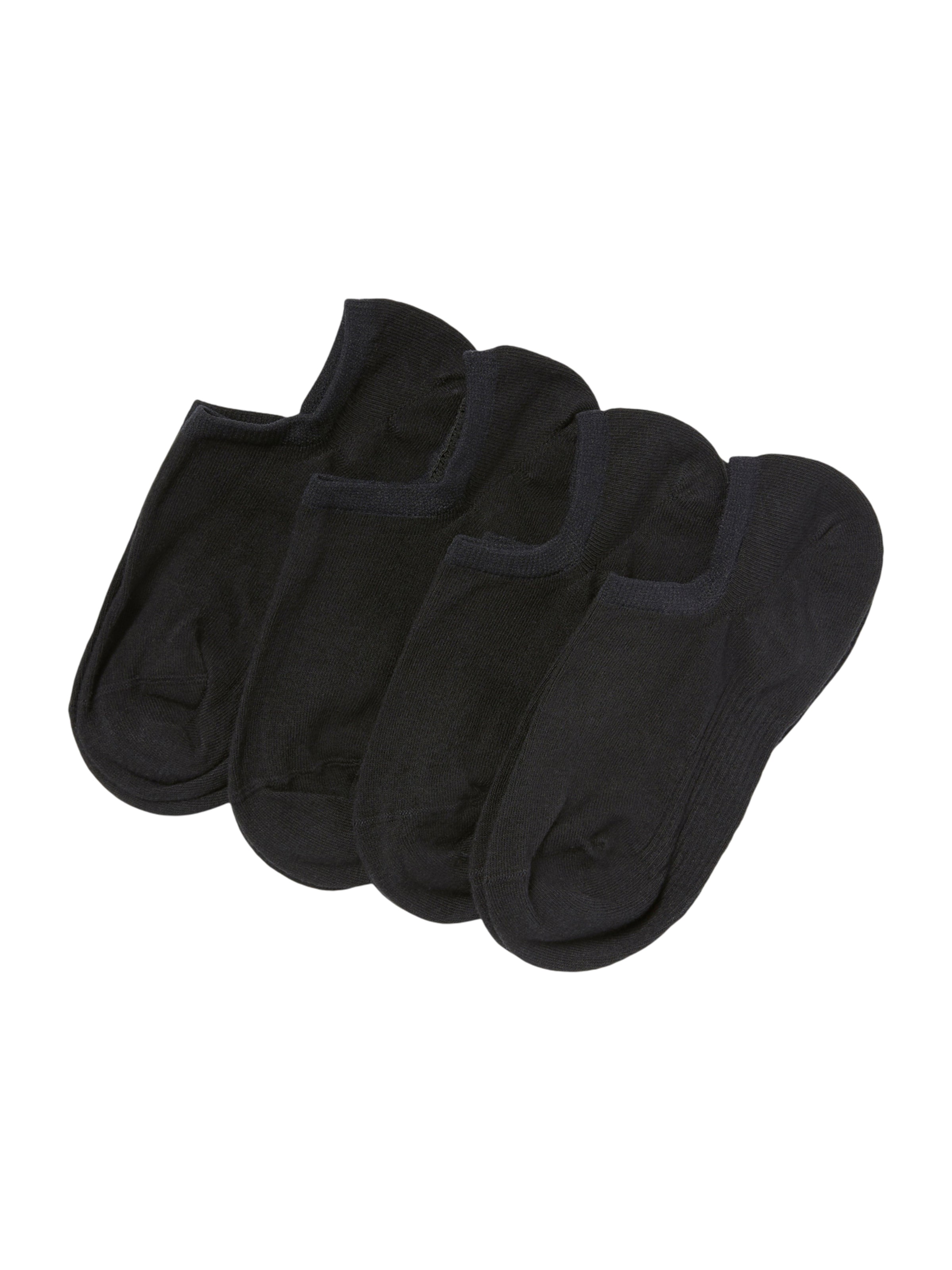 melns Lindex Zeķes pēdiņas: no priekšpuses