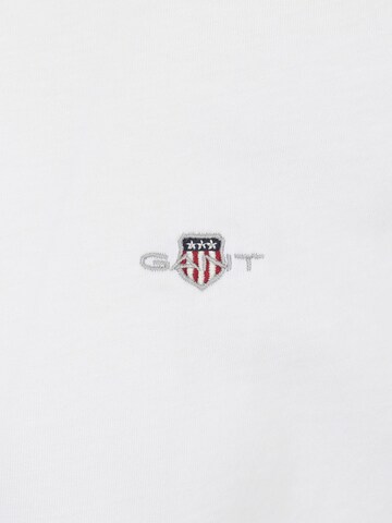 T-Shirt GANT en blanc