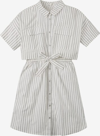 TOM TAILOR Dress in White: front