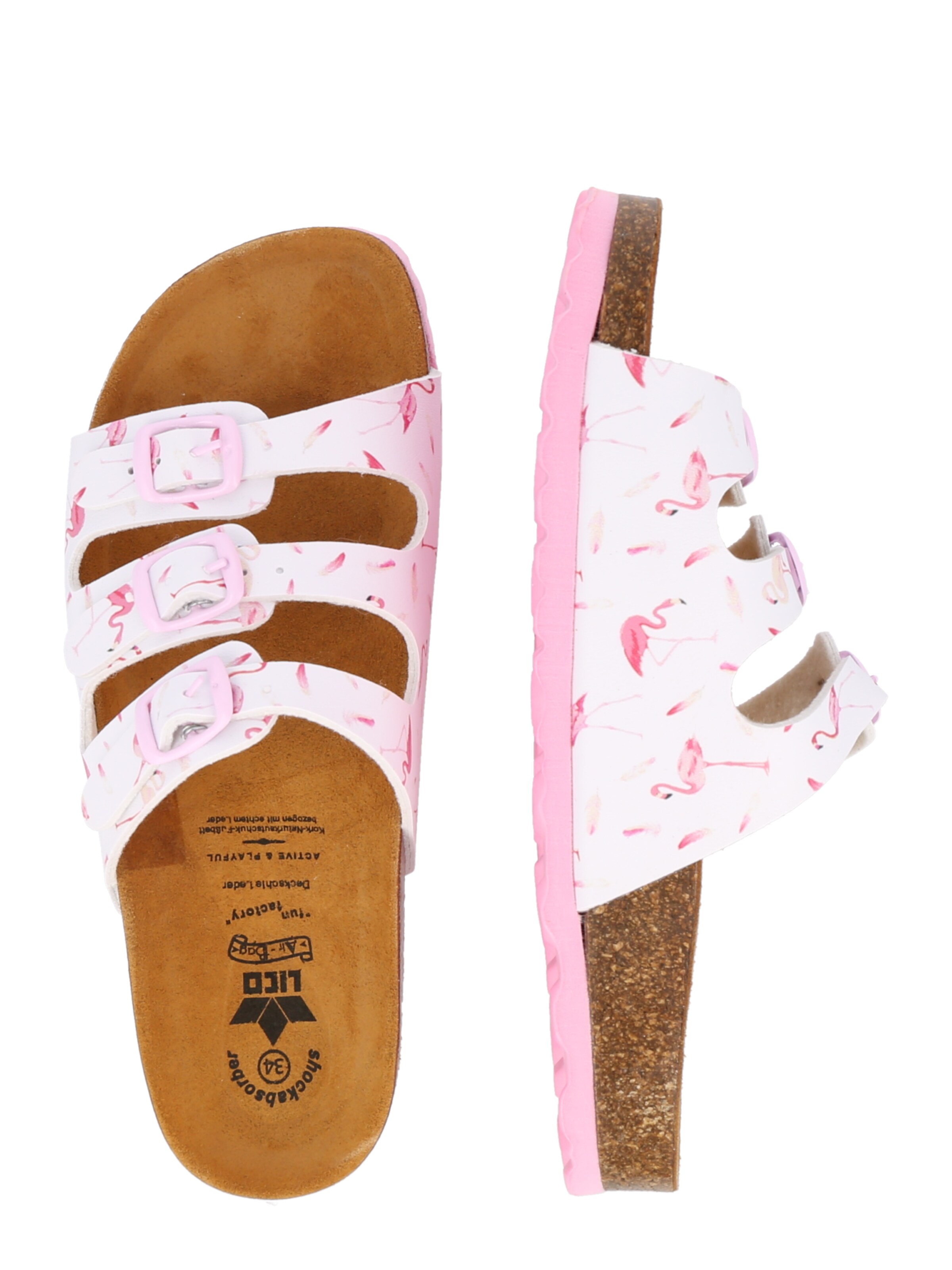 LICO Pantolette 'Bioline' in Weiß