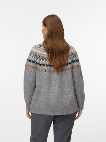 Vero Moda Curve Knit cardigan 'VMCTammy' in Grey