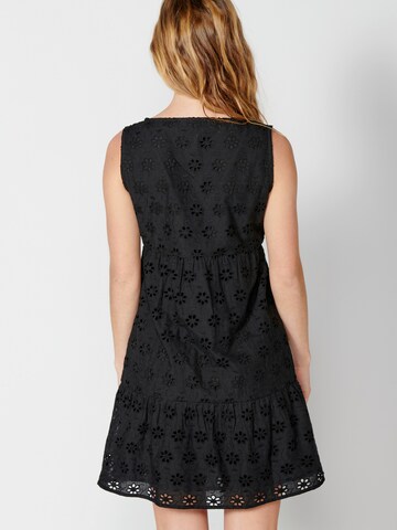 KOROSHI Summer dress in Black