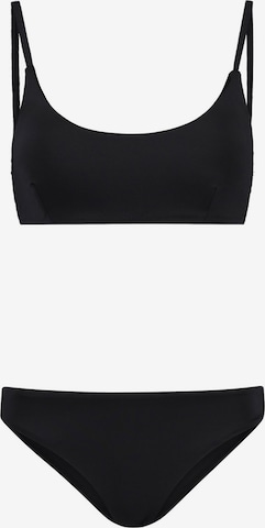 Shiwi Bustier Bikini 'LOU' i svart: forside