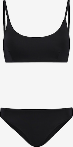 Shiwi Bikini 'LOU' in Zwart: voorkant