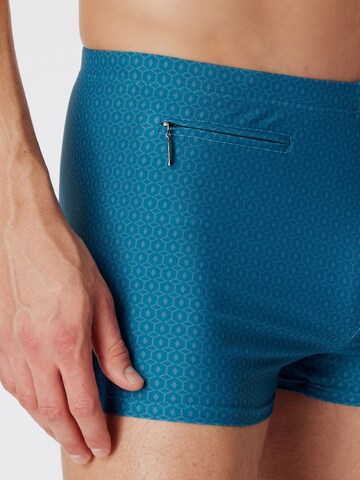 SCHIESSER Board Shorts ' Classic Swim ' in Blue