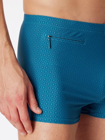 SCHIESSER Board Shorts ' Classic Swim ' in Blue