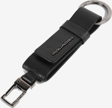 Porte-clés Piquadro en noir : devant
