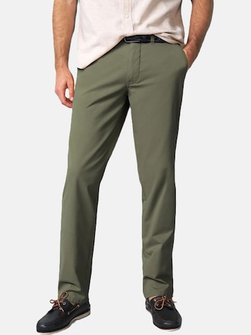 Regular Pantalon chino 'M5 Chino 1-6004' MEYER en vert : devant