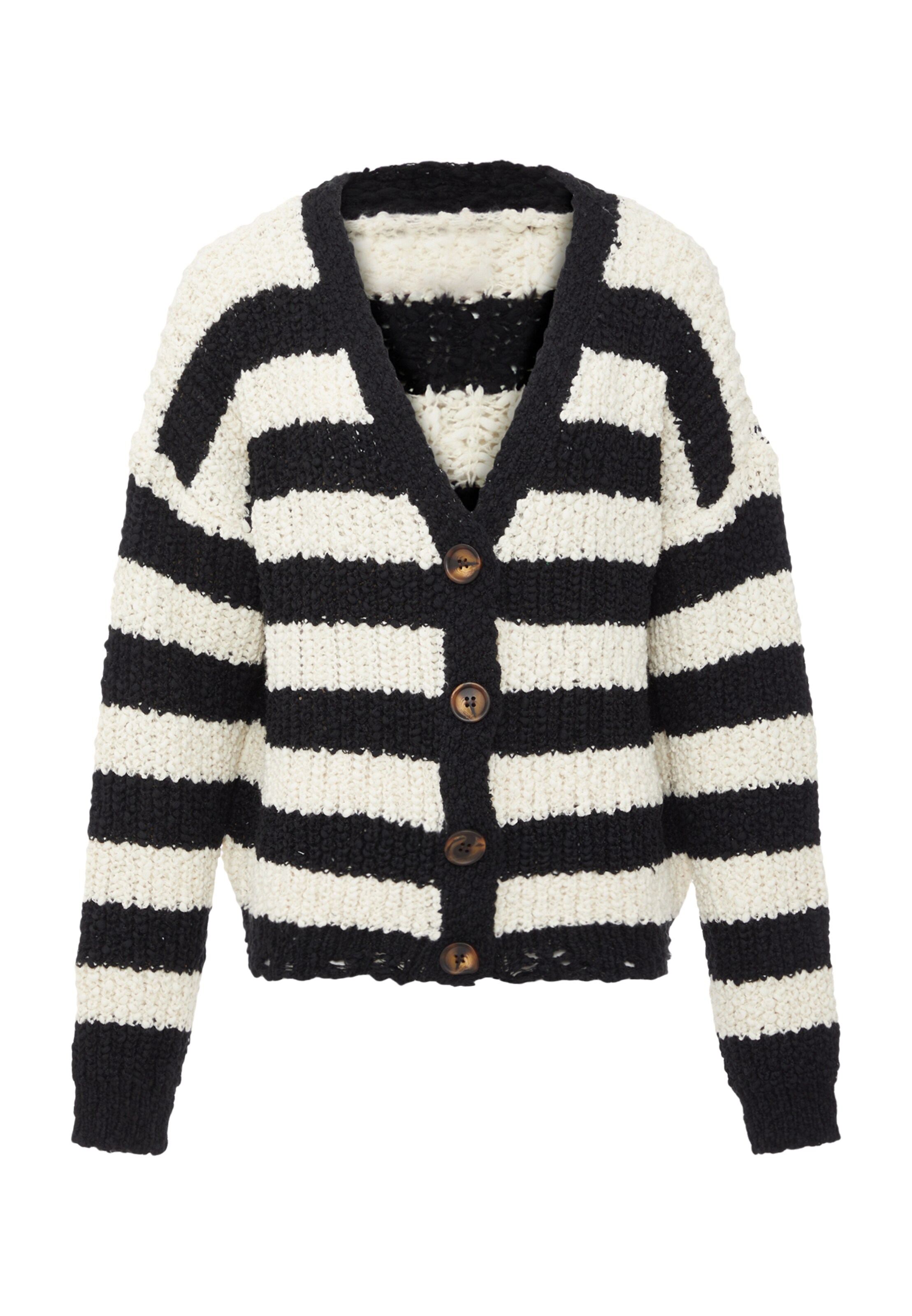 aleva - Casaco de malha em preto: frente