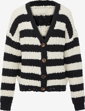 Cardigan aleva en noir : devant