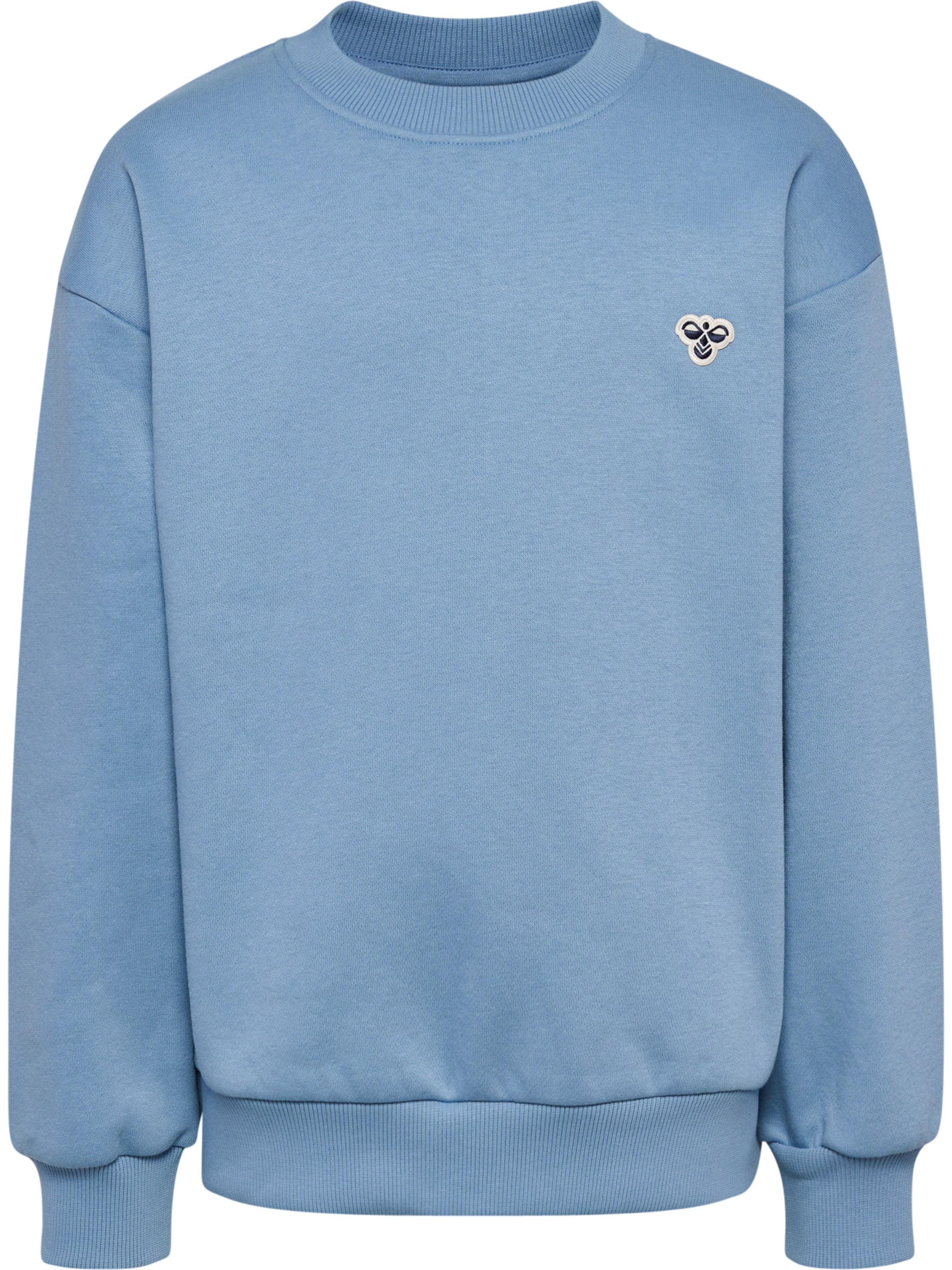 Hummel Sweatshirt in blue denim, Produktansicht