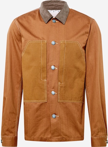 Veste mi-saison SCOTCH & SODA en marron : devant