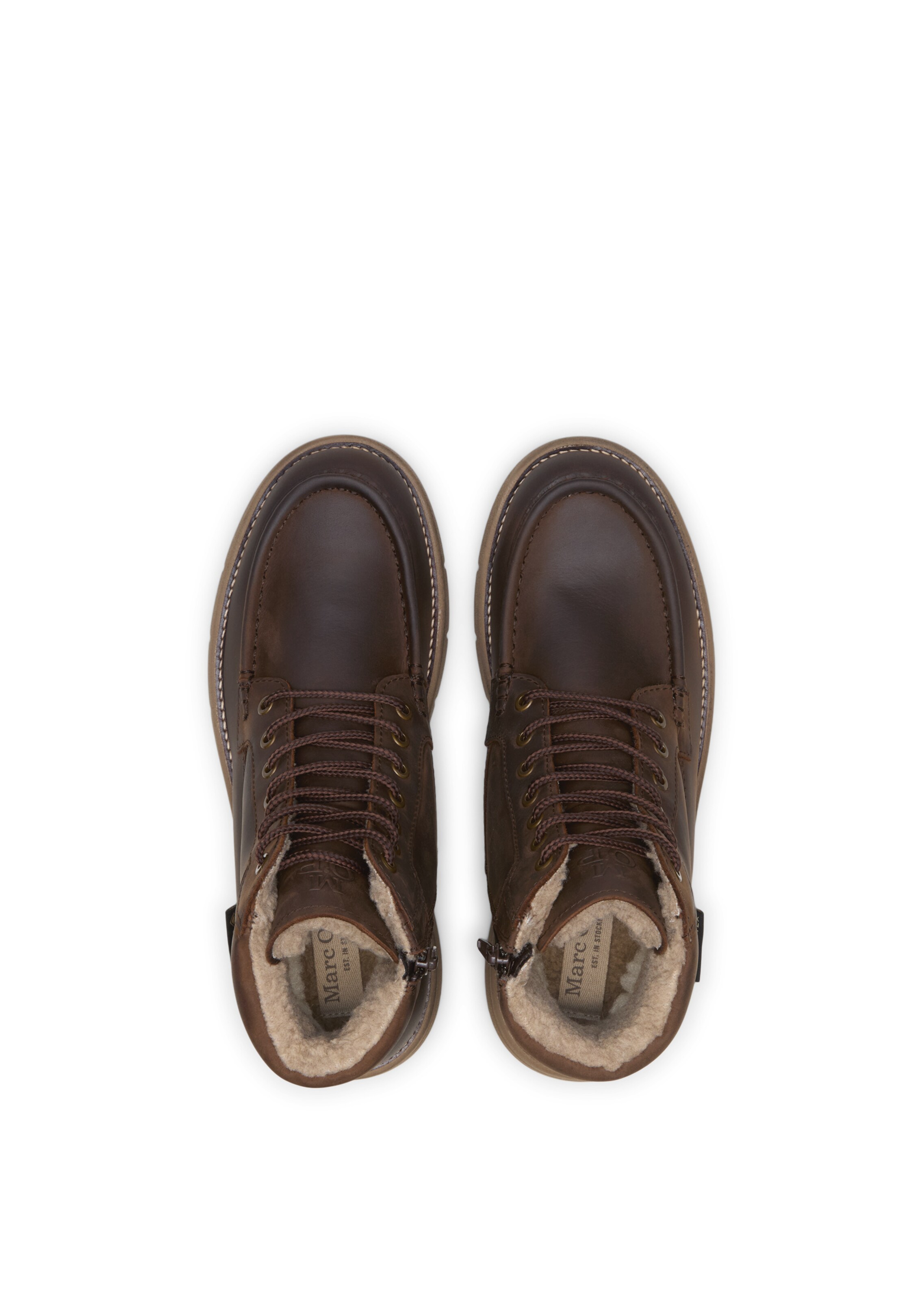 Marc O'Polo Schnürstiefel Model Marco GTX ' mit Gore-Tex ePE Membran ' in Braun