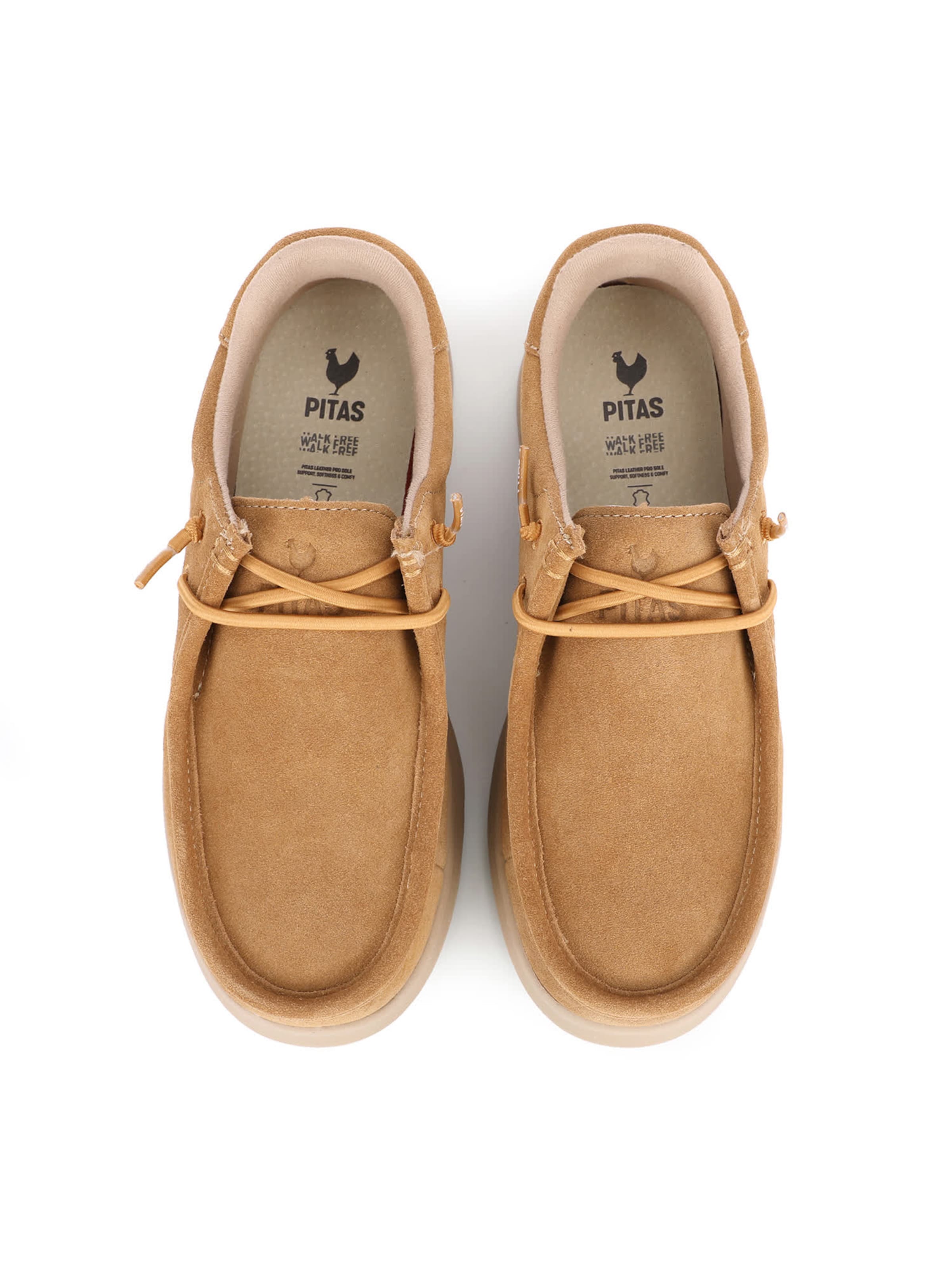 Walk In Pitas Moccasin 'Lyon' in Yellow: top