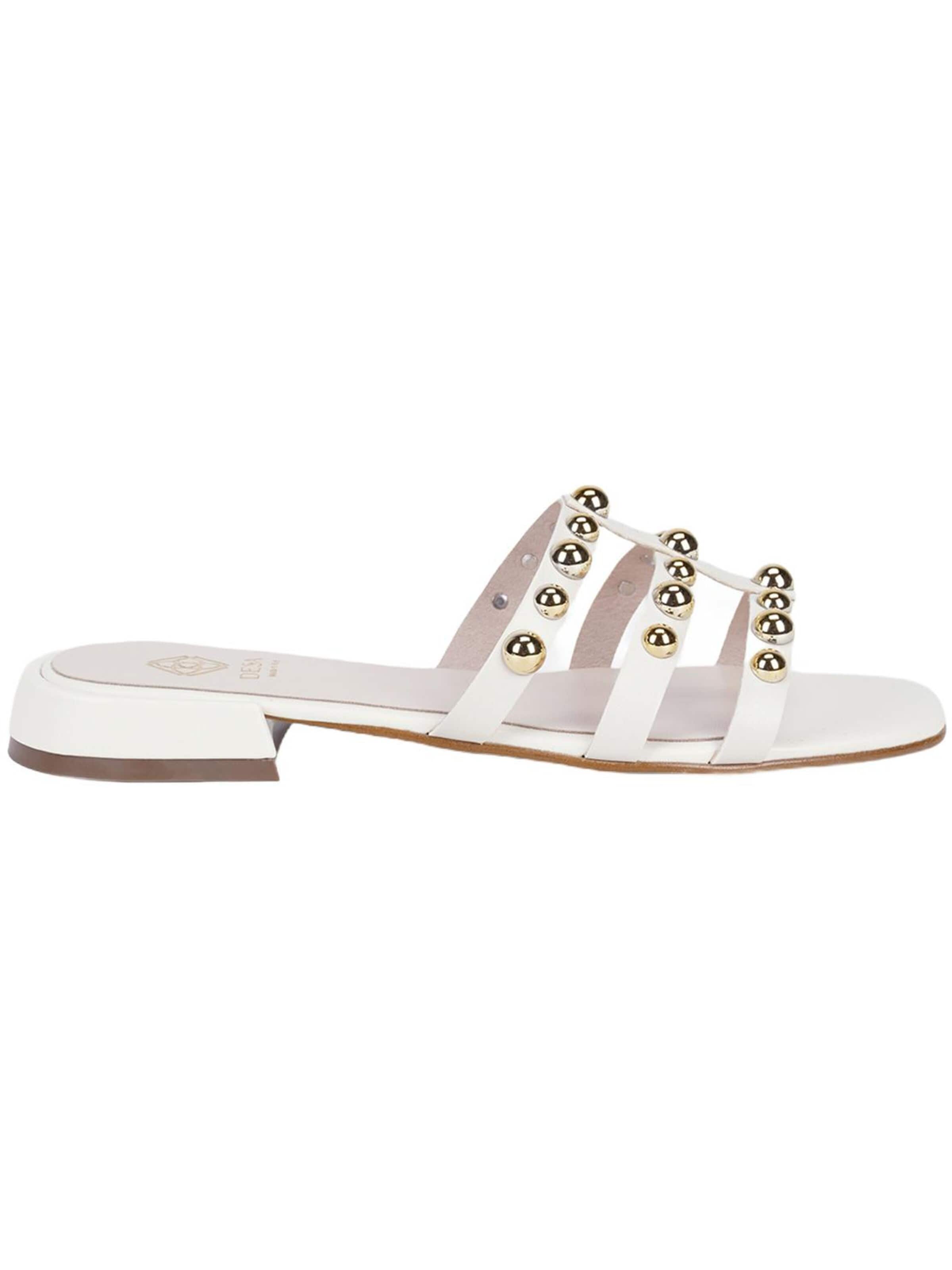 Mule 'Folien' Desa en blanc