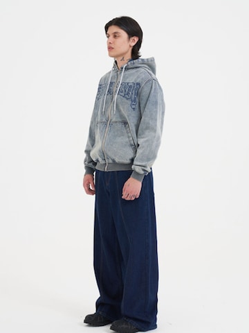 Ed Hardy Sweatjacke 'Flaming' in Blau