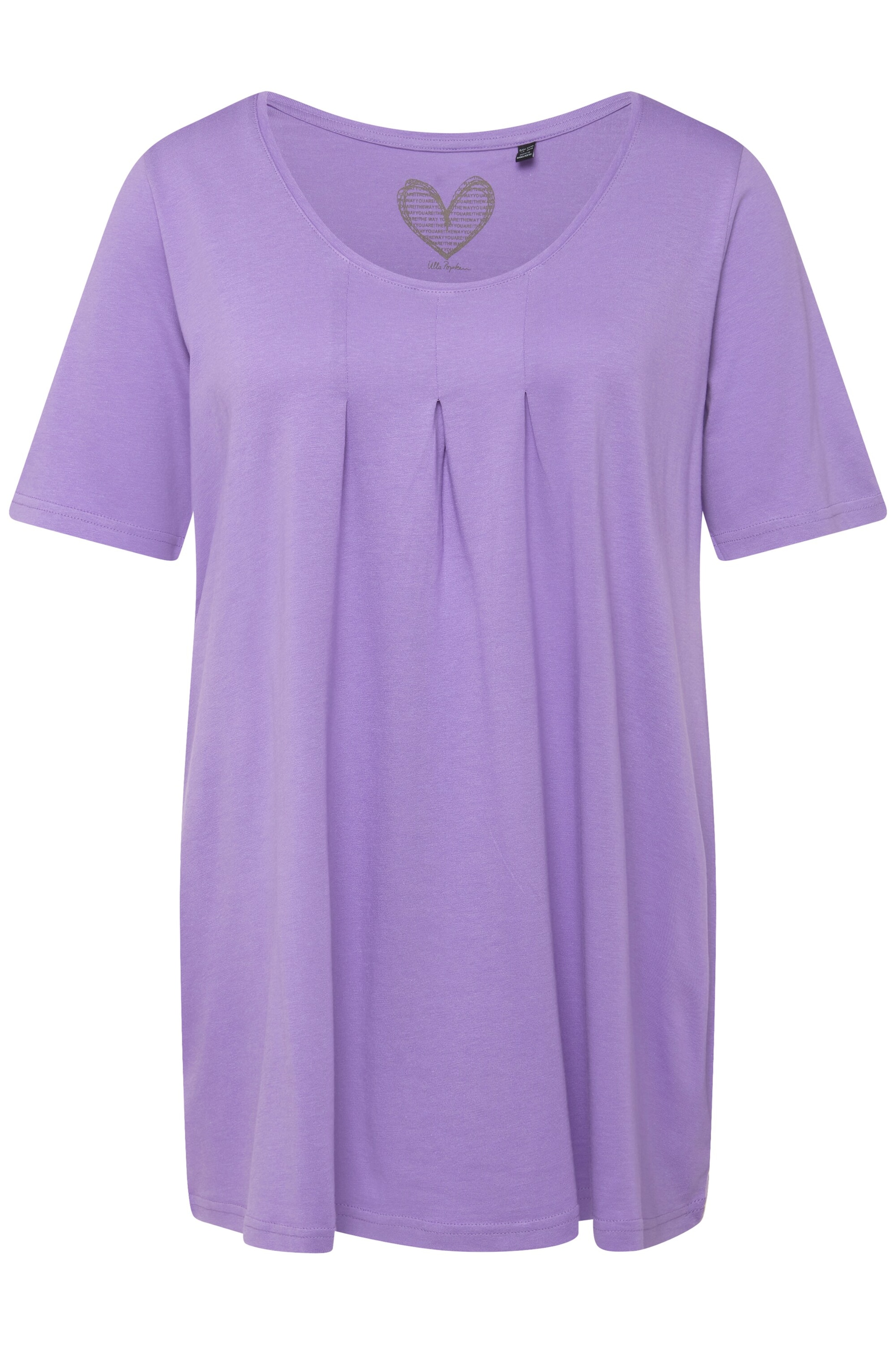 Ulla Popken Shirt in Lila: Vorderseite