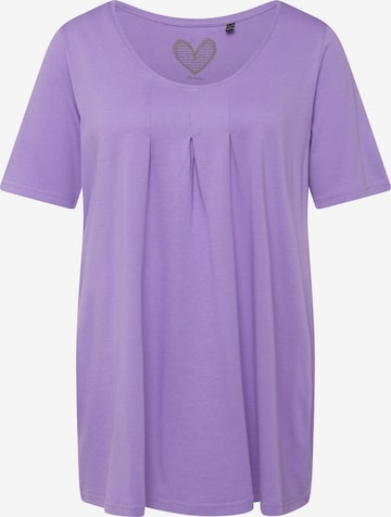 Ulla Popken Shirt in Lila: Vorderseite