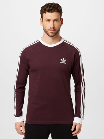 ADIDAS ORIGINALS Bluser & t-shirts 'Adicolor Classics 3-Stripes Te' i rød: forside