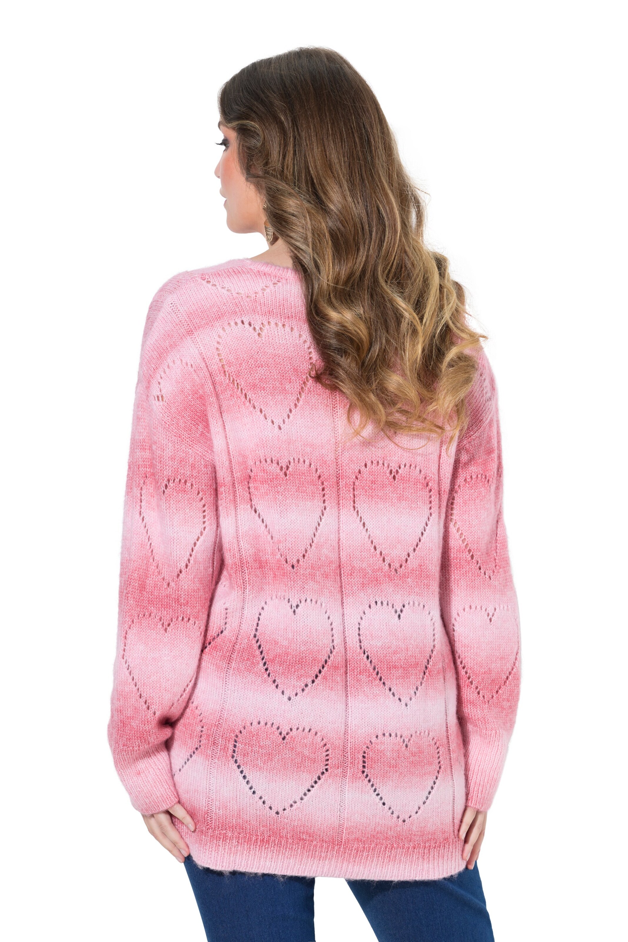 MIAMODA Sweater in Pink