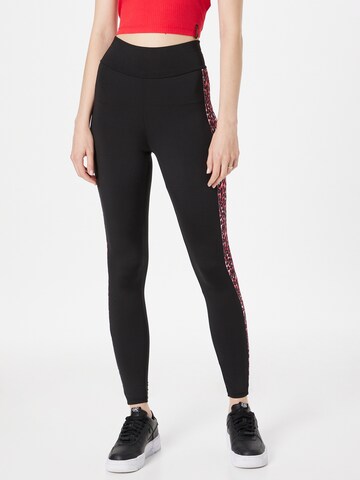 Dorothy Perkins Skinny Leggings in Black: front