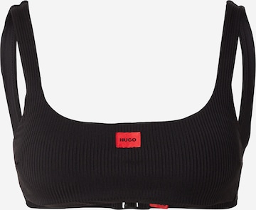 HUGO Верх бикини в Черный: спереди