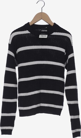 Bershka Sweater & Cardigan in XS in Black: front