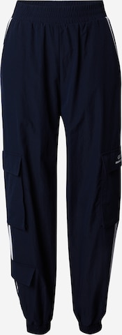 GUESS Tapered Cargobroek 'ARLETH' in Blauw: voorkant