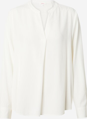 s.Oliver Blouse in Beige: voorkant