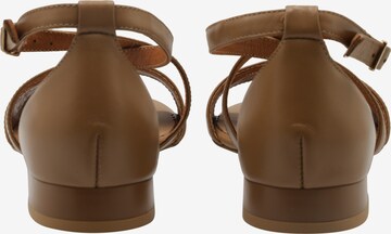 Usha Strap Sandals in Brown