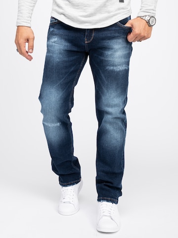 Rock Creek Loose fit Jeans in Blue: front