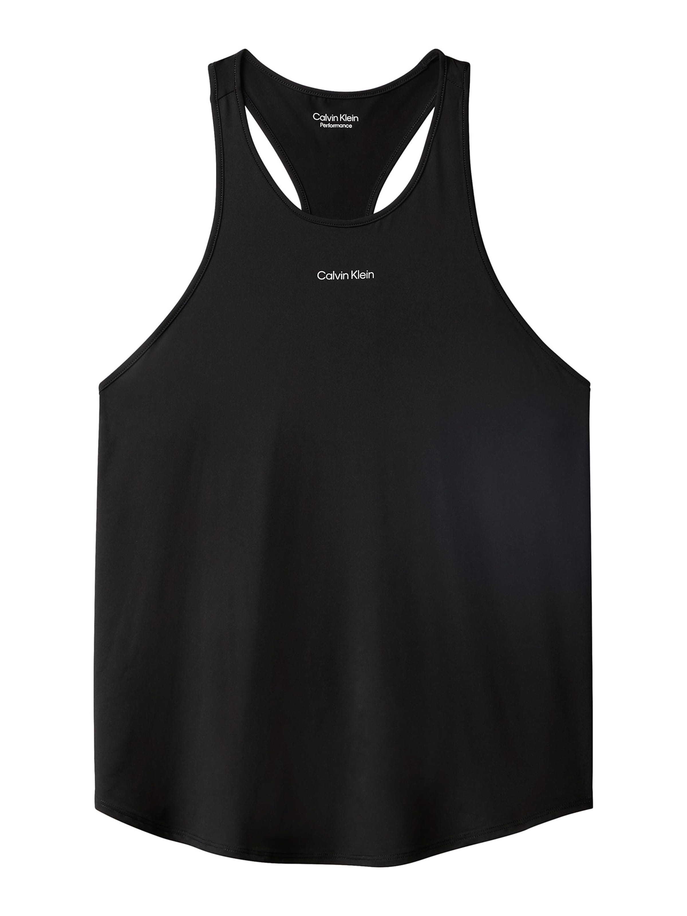 Calvin Klein Sporttop in Zwart: voorkant
