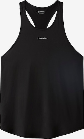 Calvin Klein Sporttop in Schwarz: Vorderseite